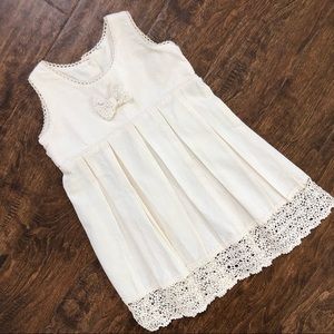 Handmade Pleated Toddler Dress
